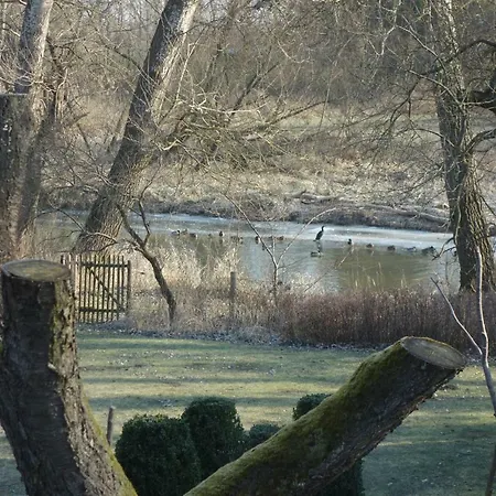 Fachwerkhaus Am Fluss Neuhardenberg
