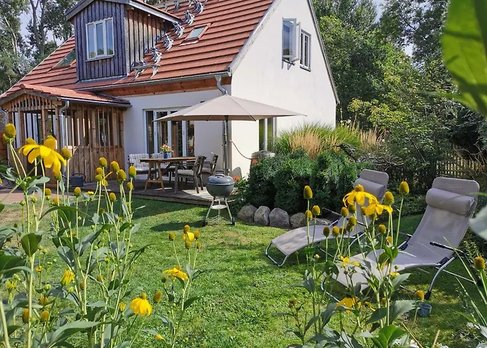 Fachwerkhaus Am Fluss * Neuhardenberg